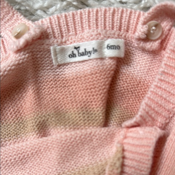 Oh Baby! Country Club Knitted Bubble Apricot - size 6 months - Picture 8 of 8